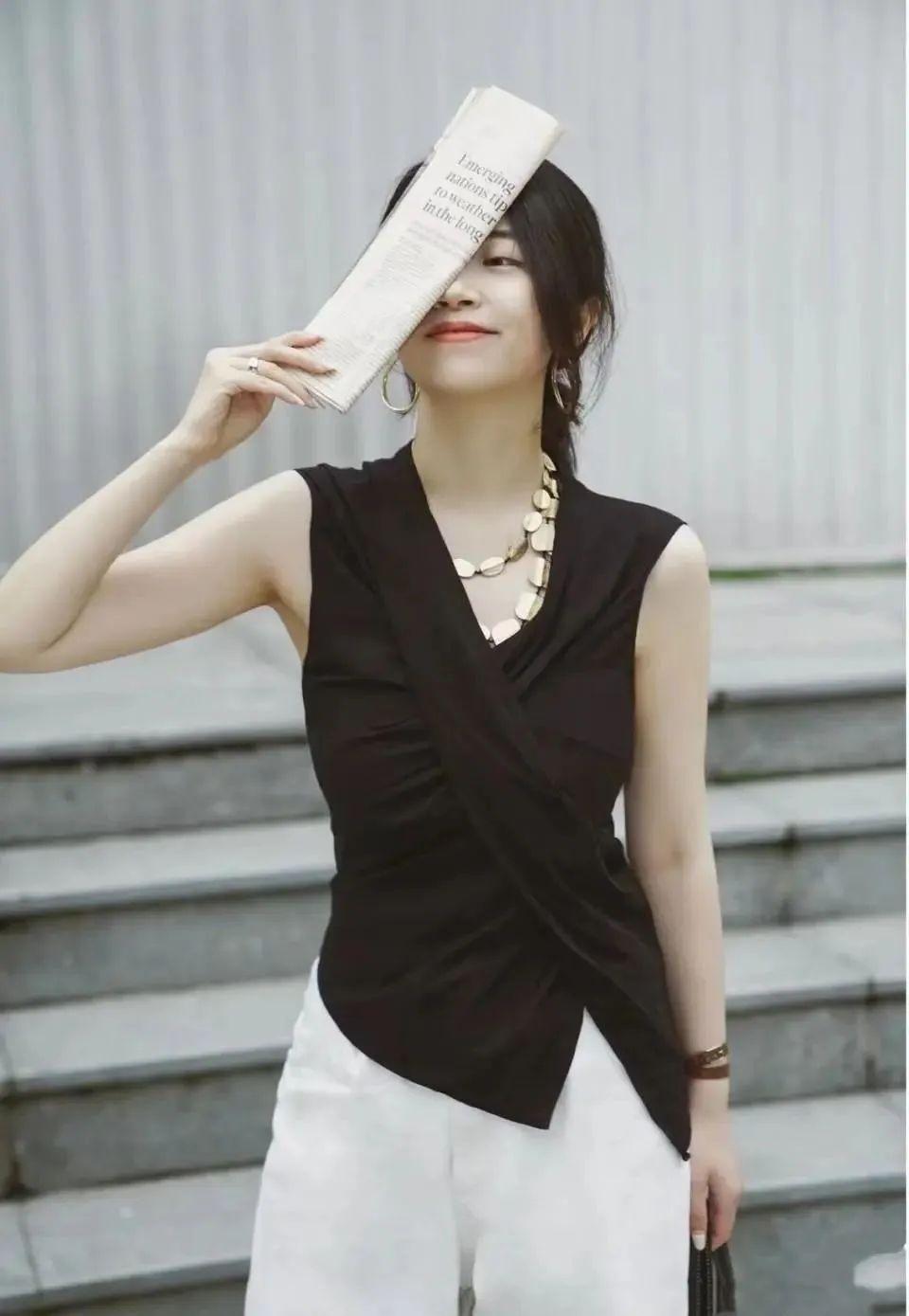 夏天没一条豆腐裤,就别说自己是时髦精!瞧三木这样穿多高级 - 知乎