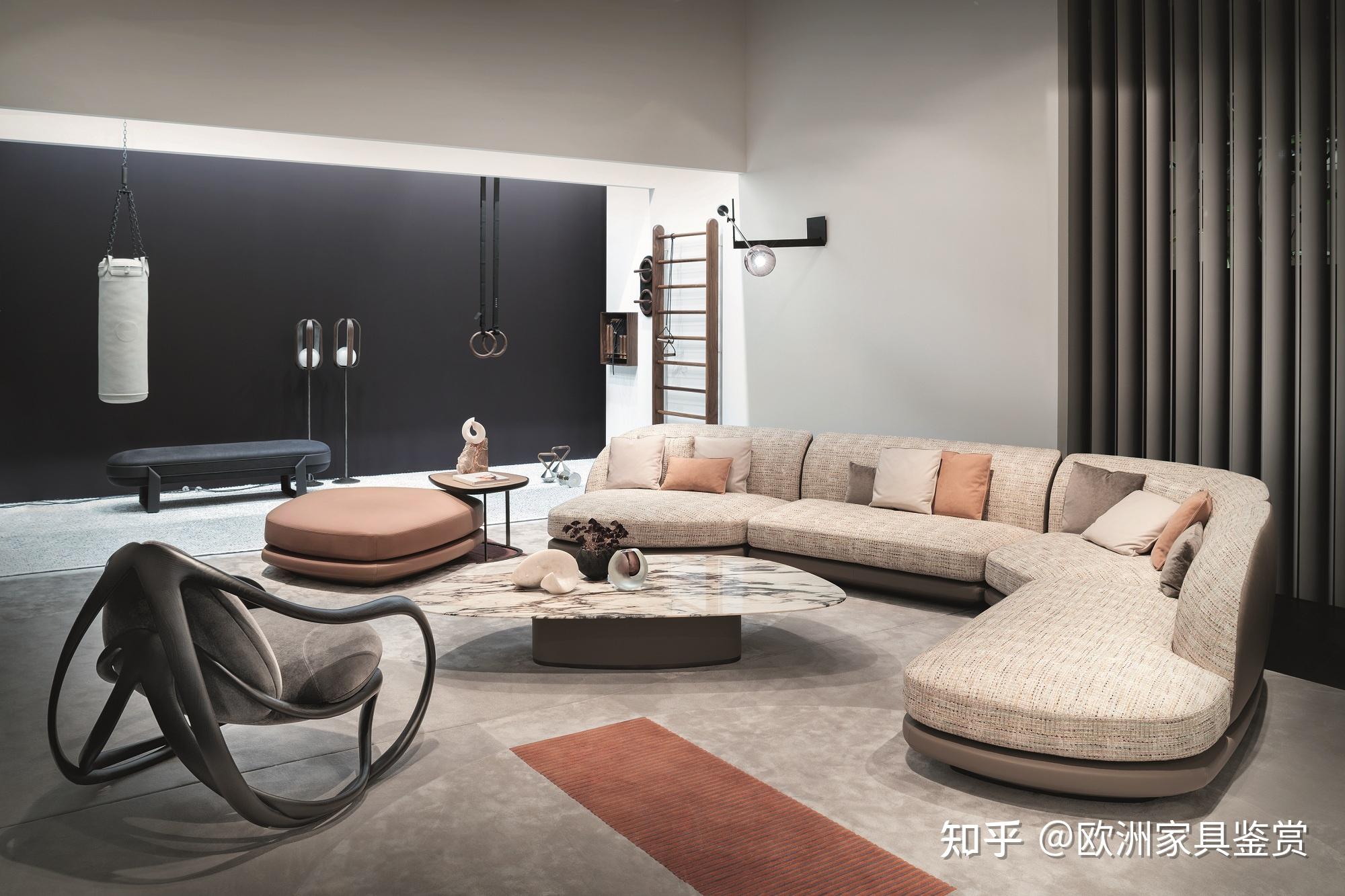 giorgetti流动沙发的浪漫魅力