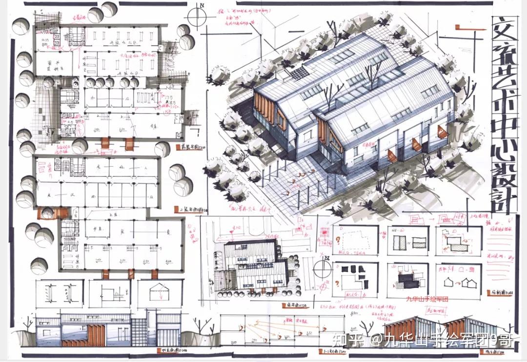【建筑快题考前回顾】建筑考研考试之六小时快题及必带工具注意事项 - 知乎