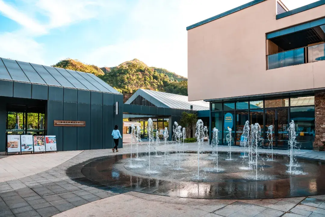 野奢结合复返自然河源春沐源小镇棕榈树酒店