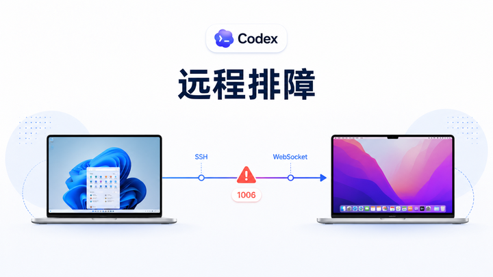 用 Codex Remote Connections 搭远程开发机：一次 Windows 控制 macOS 失败后的完整排查 - 知乎