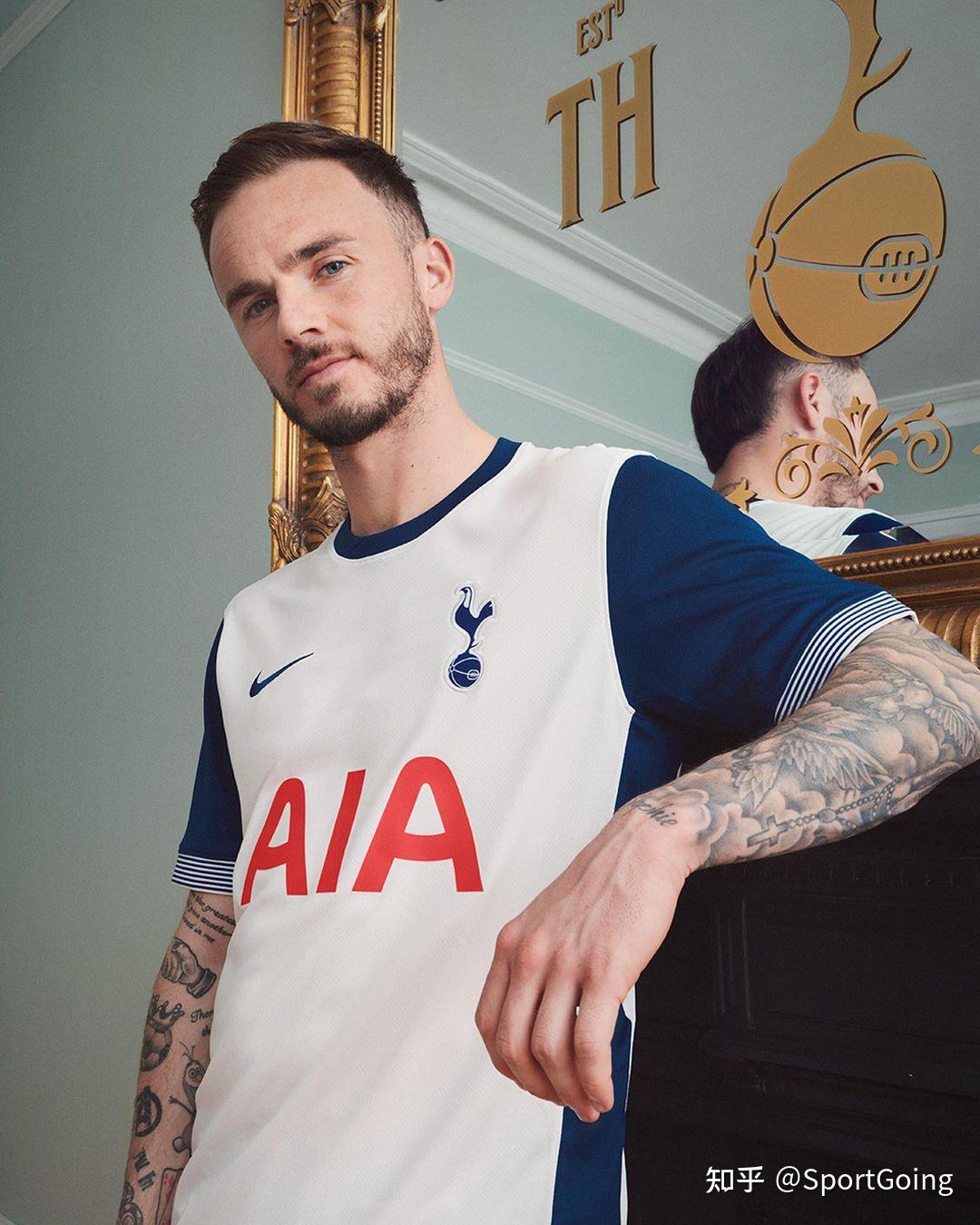 热刺推出 24/25 赛季主场球衣,彰显怀旧情怀