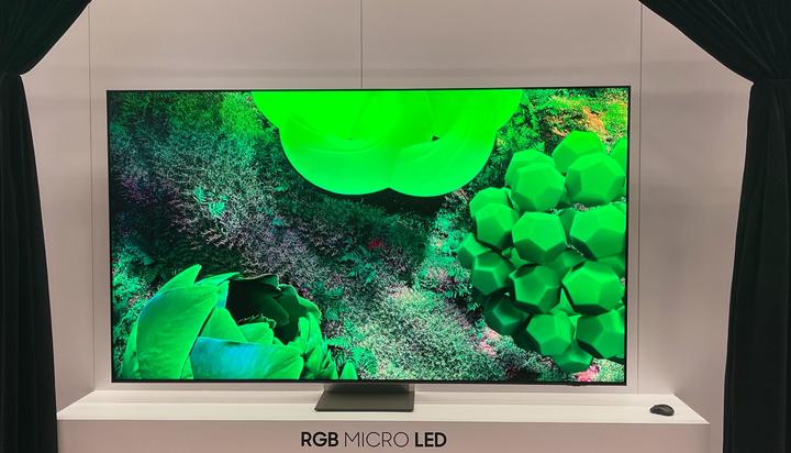三星展示首款采用 RGB microLED 背光的 LCD 电视 - 知乎