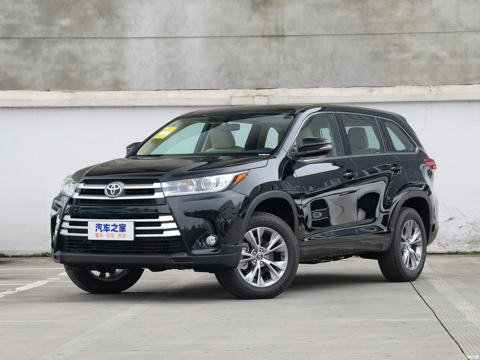 售价3258万元配全新车机系统的丰田汉兰达百万纪念款车型上市