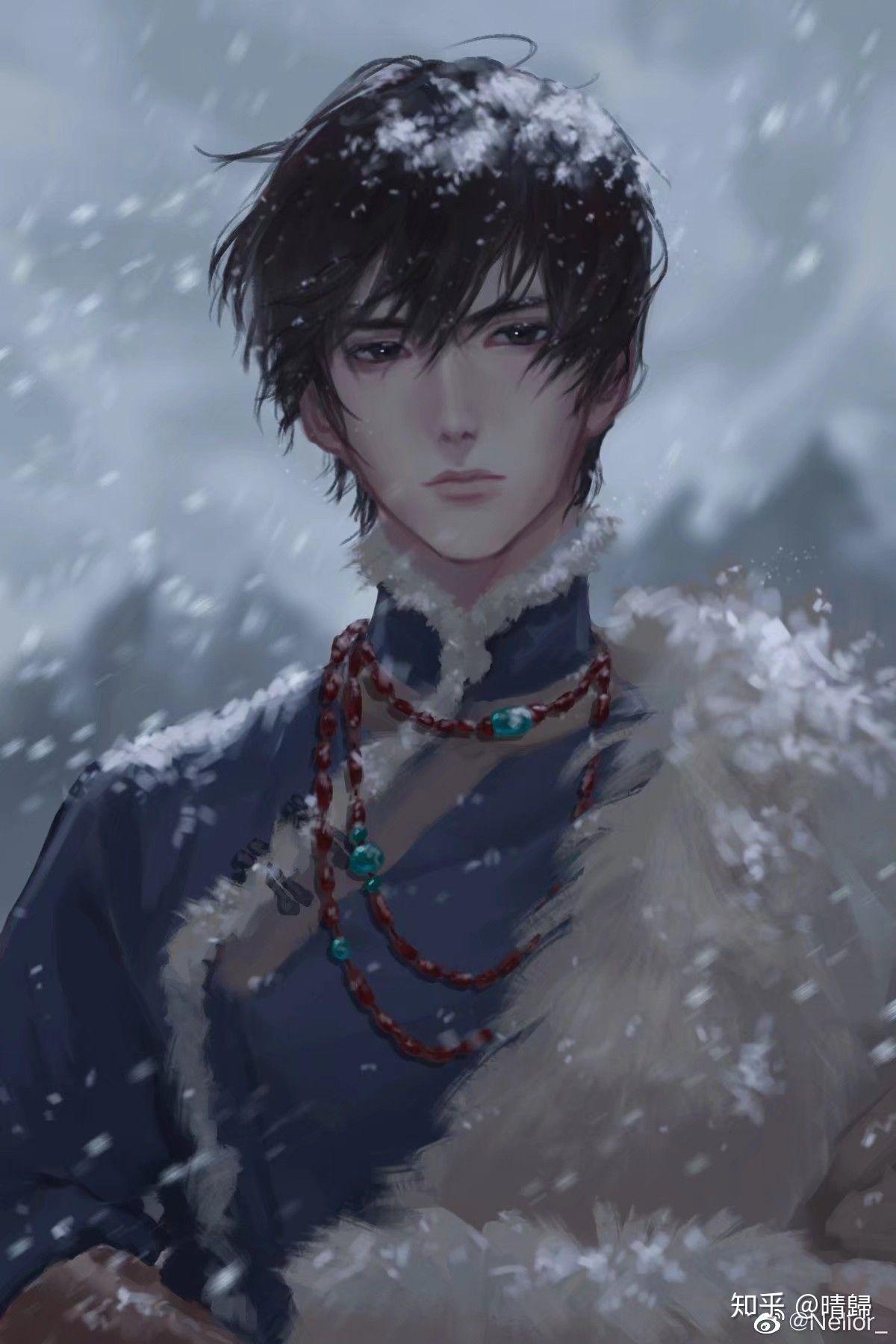 有没有比较好看的闷油瓶(张起灵)壁纸或者动漫的图? - 知乎