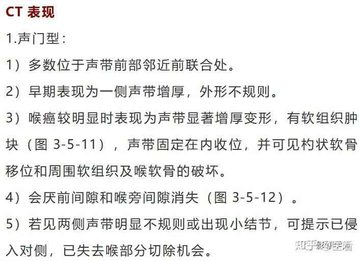 依肿瘤发生部位不同,可分为声门型(癌肿侵犯声带,前联合和后联合,该部