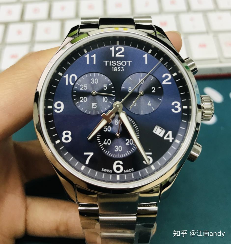 天梭速驰系列钢带石英男表t116.617.11.047.01