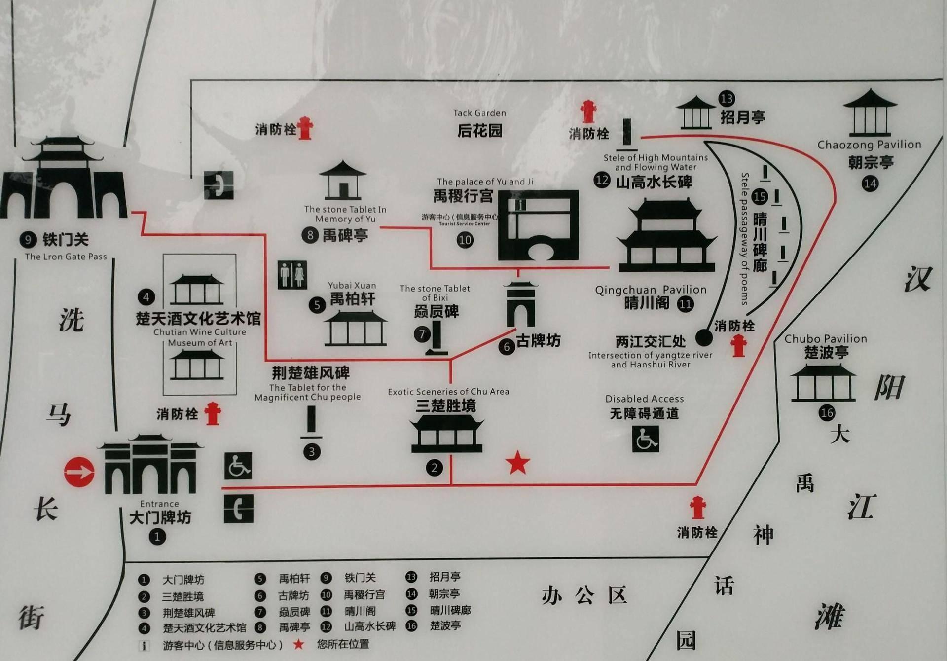 武汉晴川学院地图图片