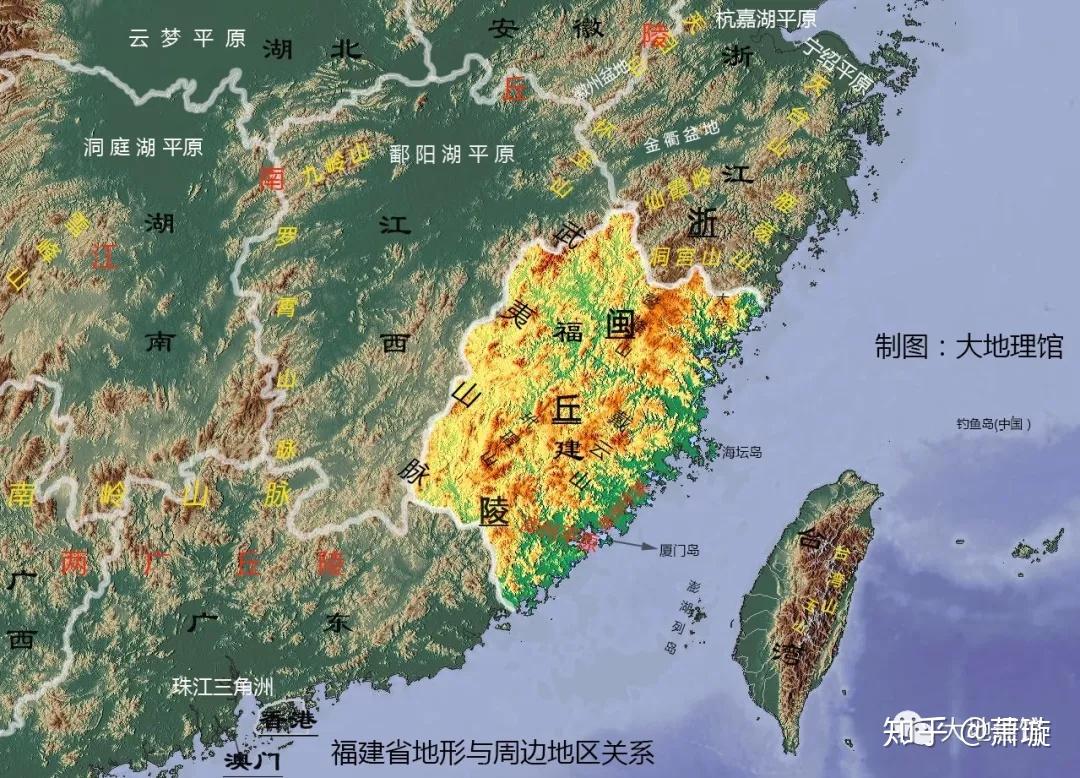它既是江西,福建省最高,最长,的山脉,也是我国大陆东南的自然地理