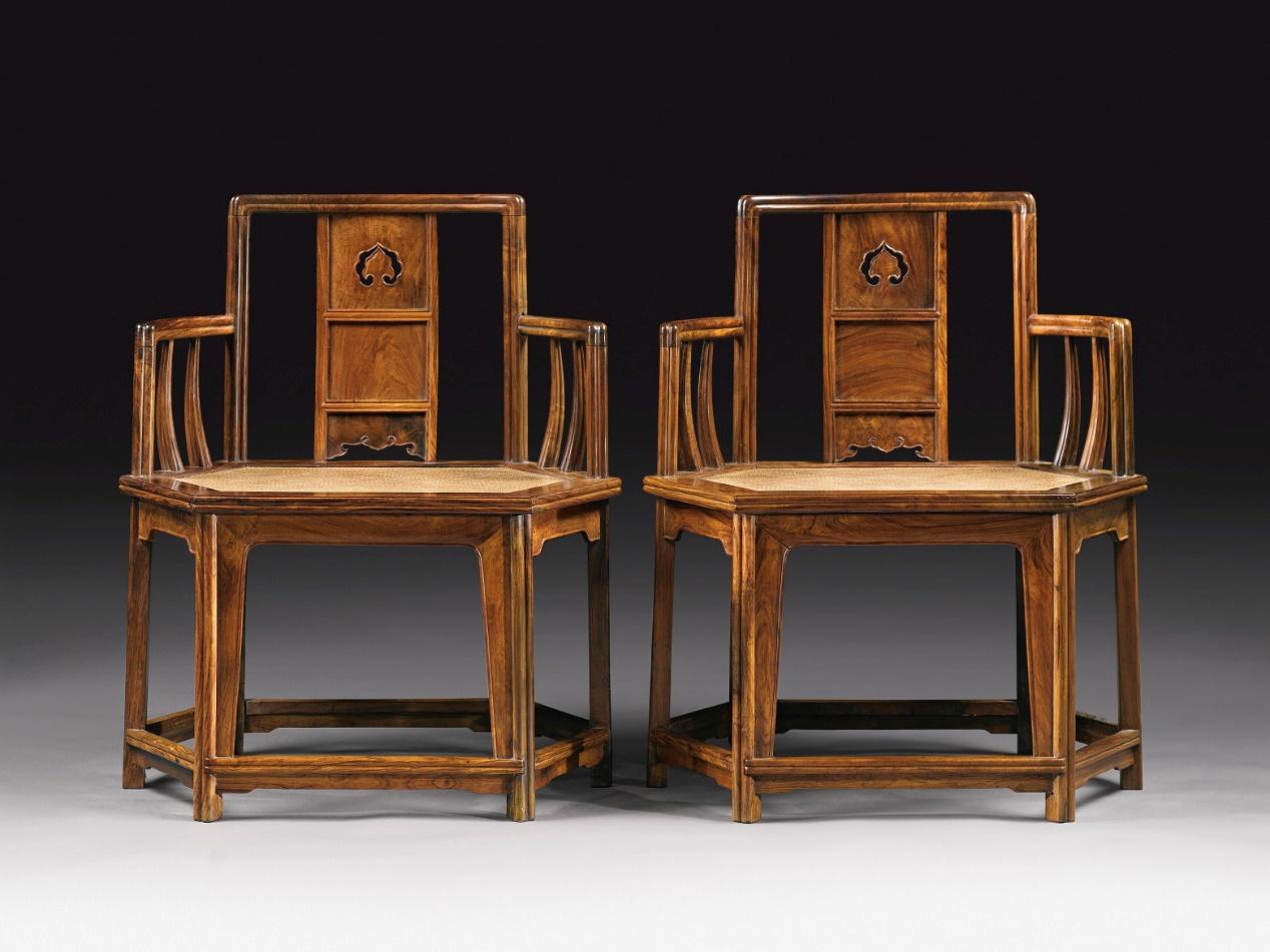 有先例大咖点评黄花梨六方椅意趣清新