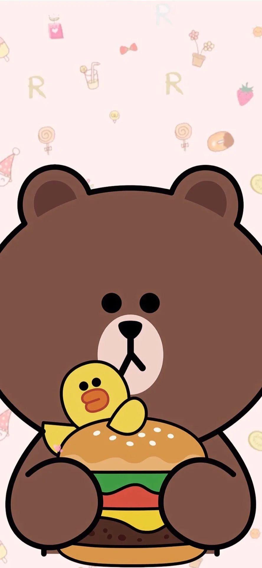 2组好看的布朗熊,可妮兔壁纸 - 知乎