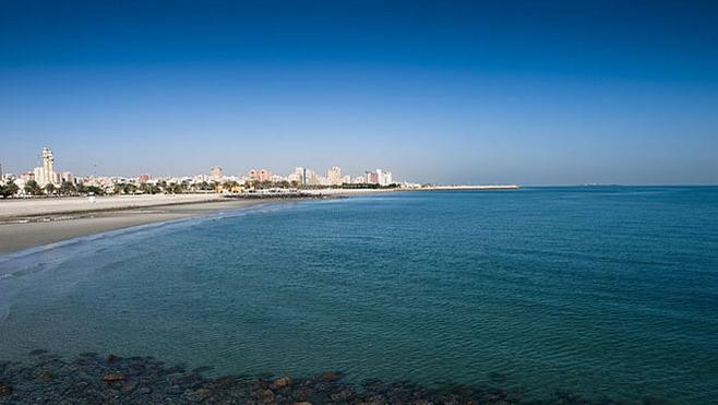 跟瓦锡兰去科威特看碧海蓝天