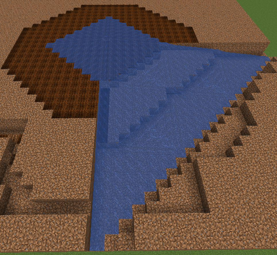 Minecraft 中只用一格水源，最多能灌溉多少耕地? - 知乎