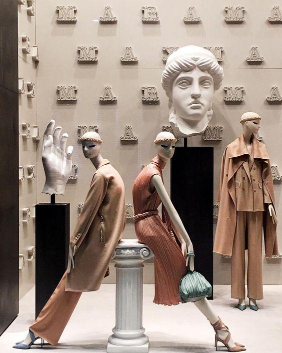 论人体模特在橱窗设计中的应用巧用模特道具展现商品立体形象