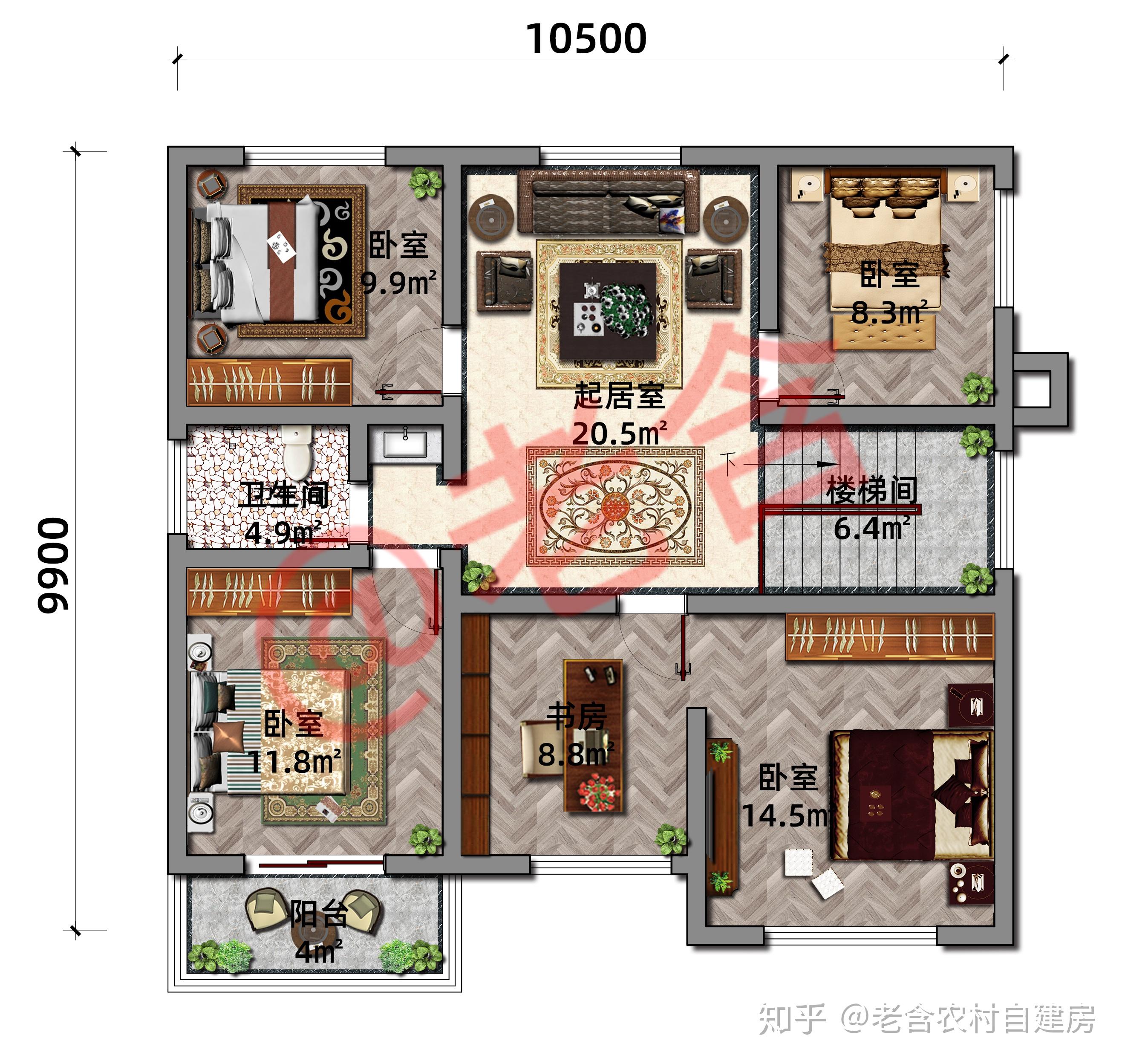 养父母给我20万在老家建房选了3套设计图大家觉得哪套更适合