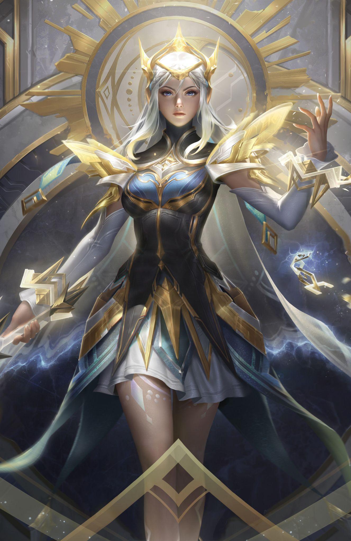 如何评价《王者荣耀》露娜新皮肤"启示之音"? - 知乎