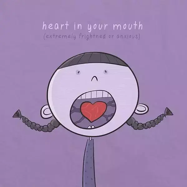 当英语俚语变成萌萌的插画