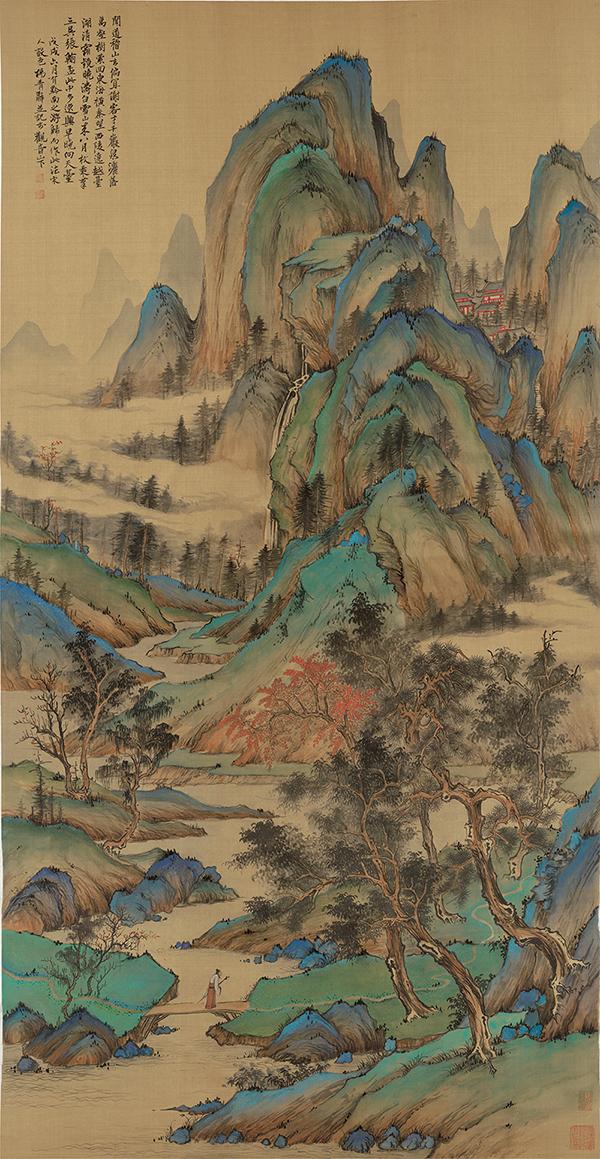 杨青辞 | 中国画作品《春山飞瀑图》入选千竹书院精品拍卖专场 - 知乎