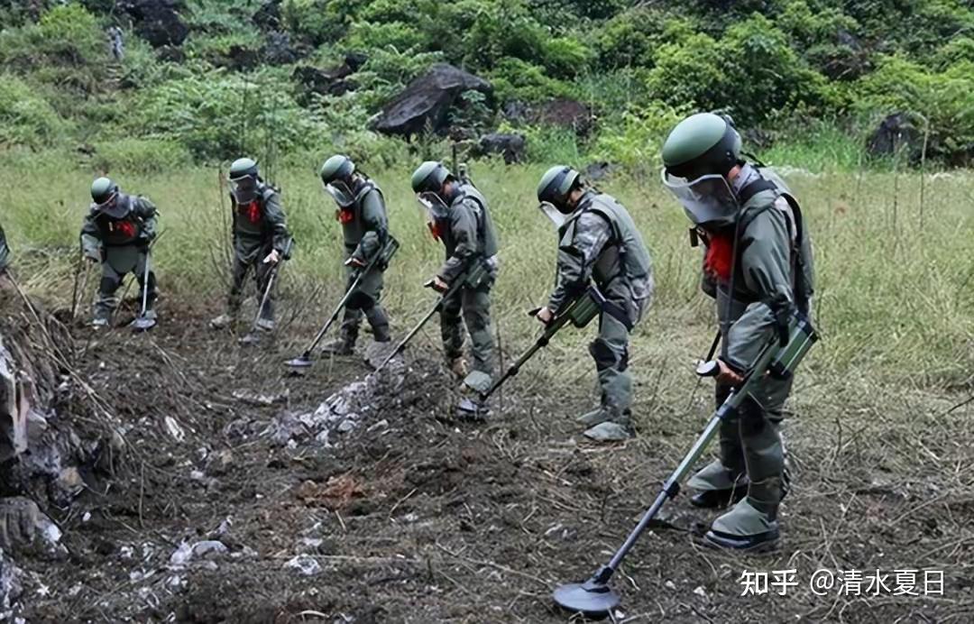 震惊世界的中越边境雷区,排雷有多难?上百万颗地雷至今无法排 - 知乎