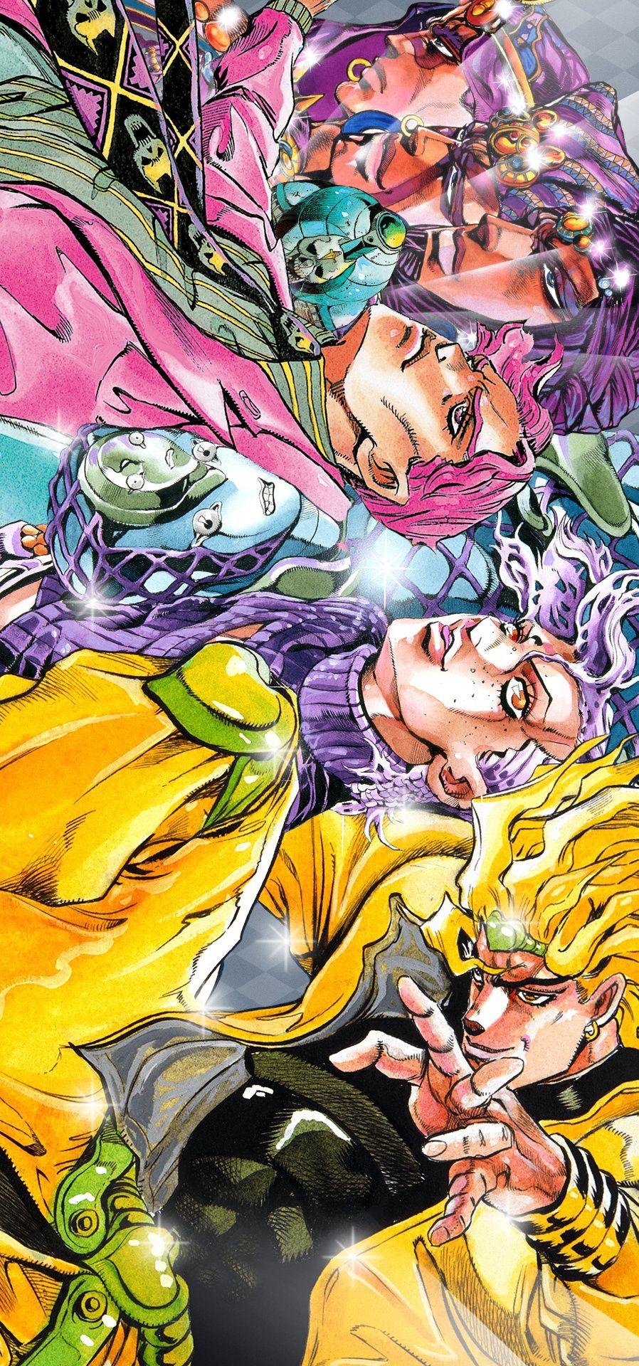 哪位大哥有这种jojo漫画的图吗