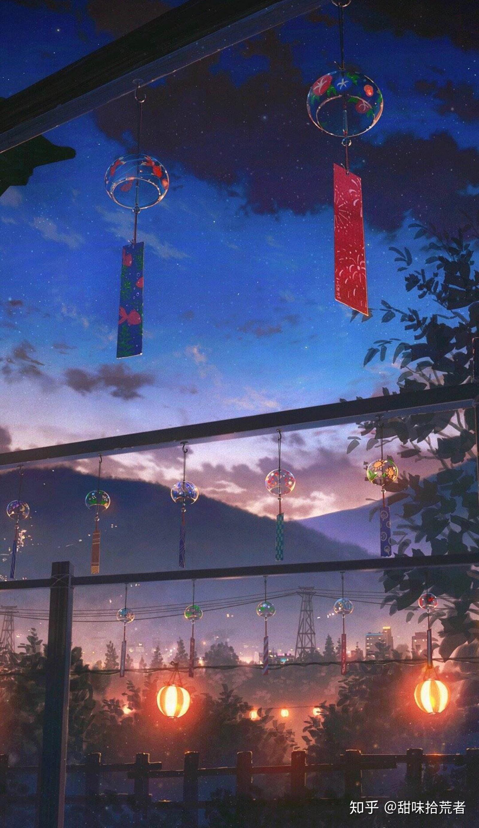 有没有日系动漫街道壁纸?