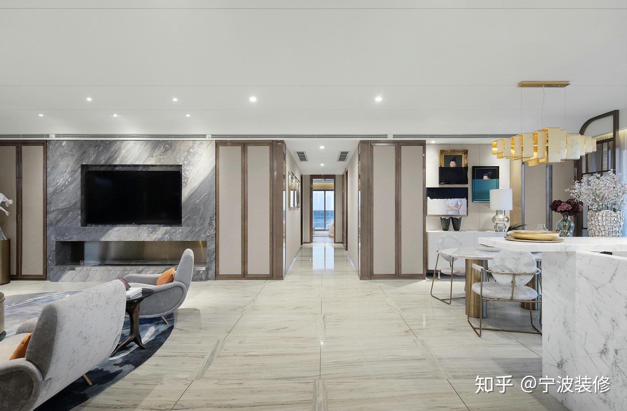 大平层现代风的经典演绎