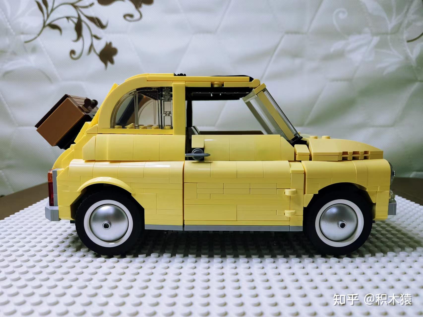 【乐高lego】10271 圆头圆脑的旅行车 「菲亚特500」 - 知乎