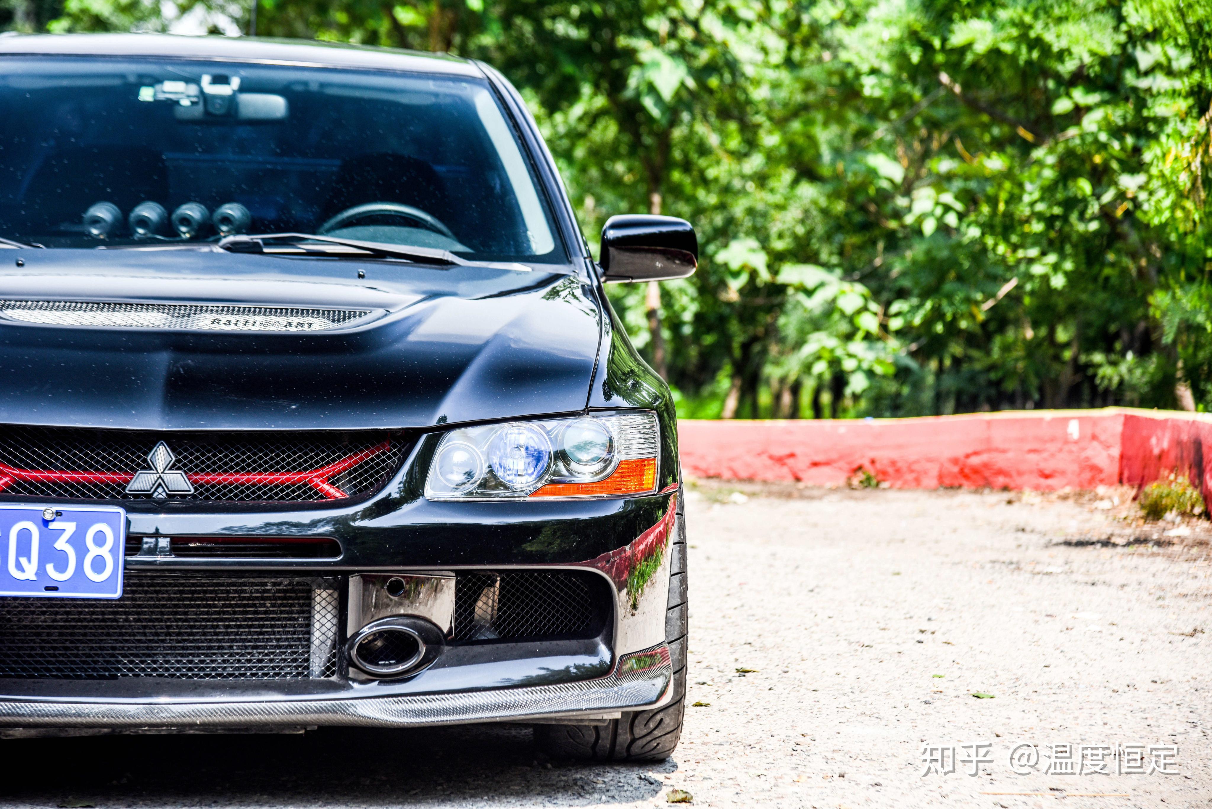 全世界第一台横置平台的全时四驱车三菱evo