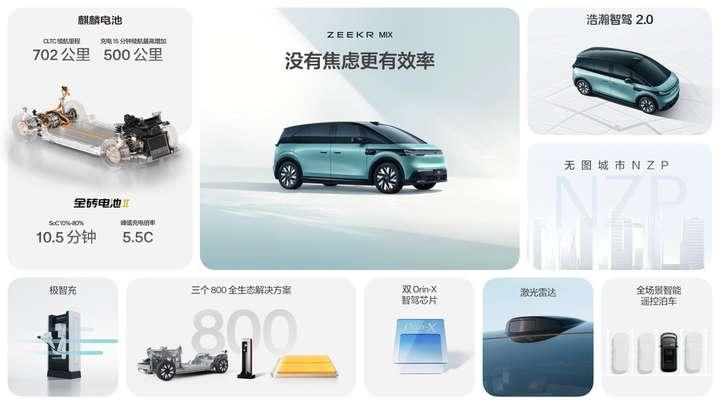 从未来开进现实的智能汽车，极氪MIX上市售价27.99万元起 - 知乎