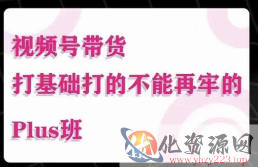 大播汇·视频号带货Puls班，视频号底层逻辑，起号自然流鱼塘等玩法