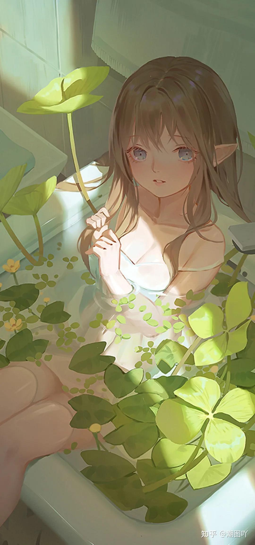 动漫壁纸清纯少女