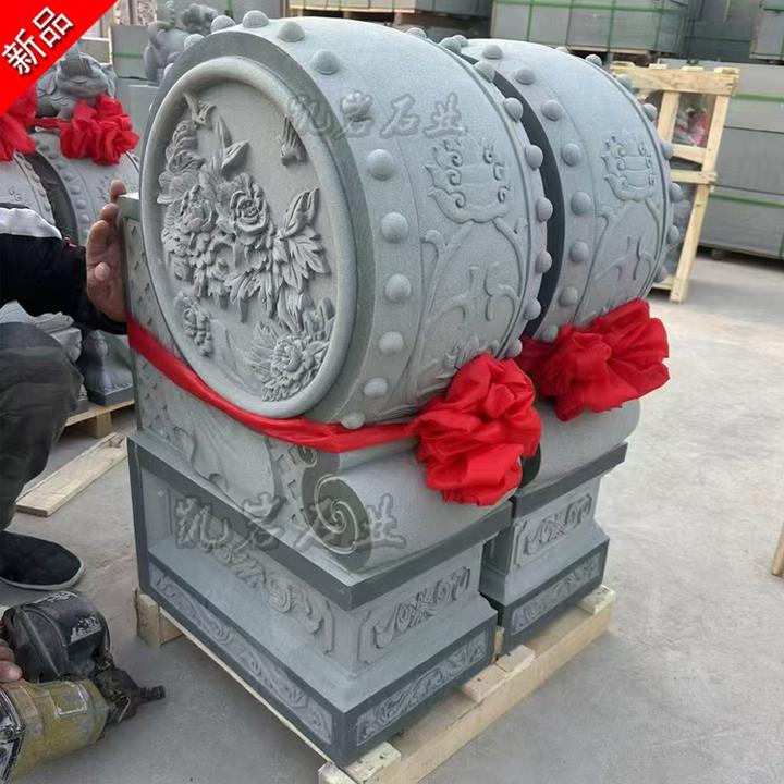石雕抱鼓石介绍 抱鼓石石雕图集大全 - 知乎