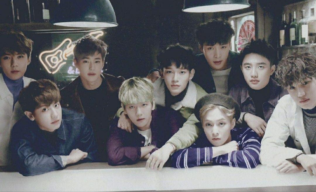 有没有可以做壁纸的exo的合照