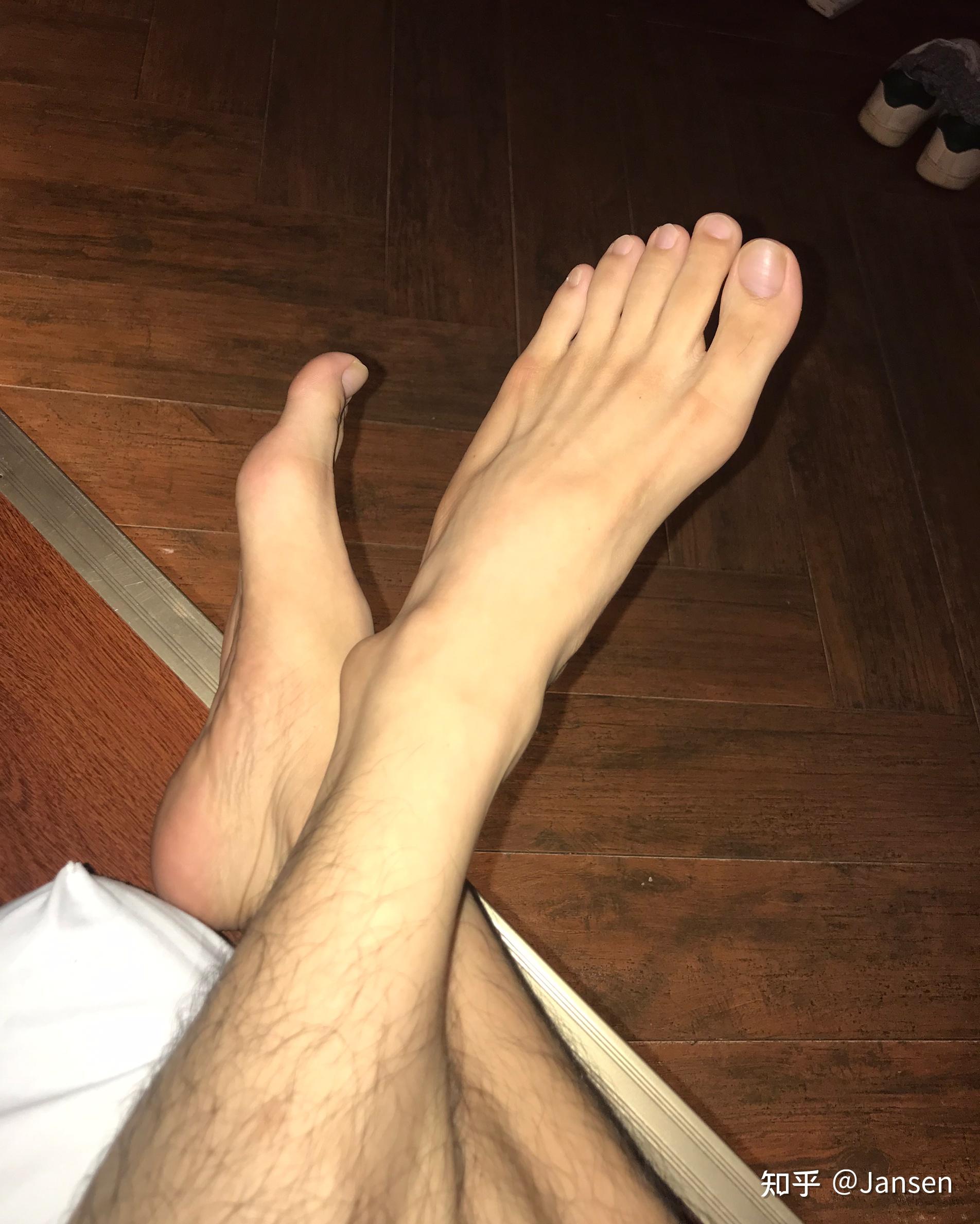 男生的脚可以好看到什么样子?