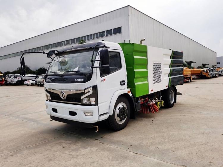 东风8吨洗扫车厂区不上户洗扫车厂家