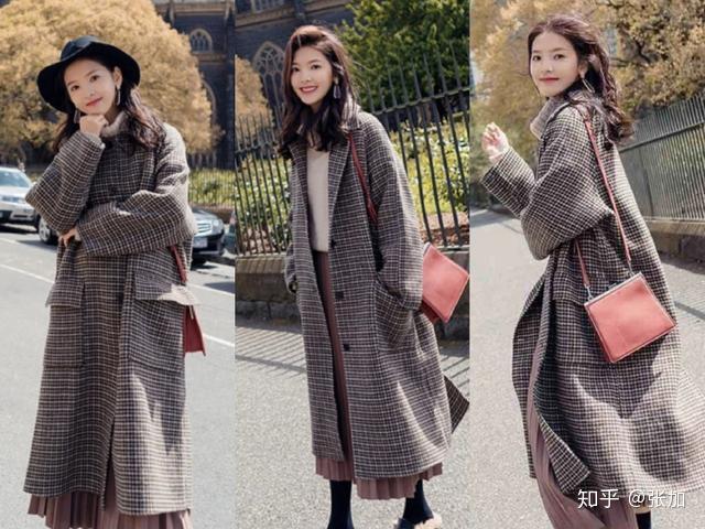 格子外套搭配什么裙子