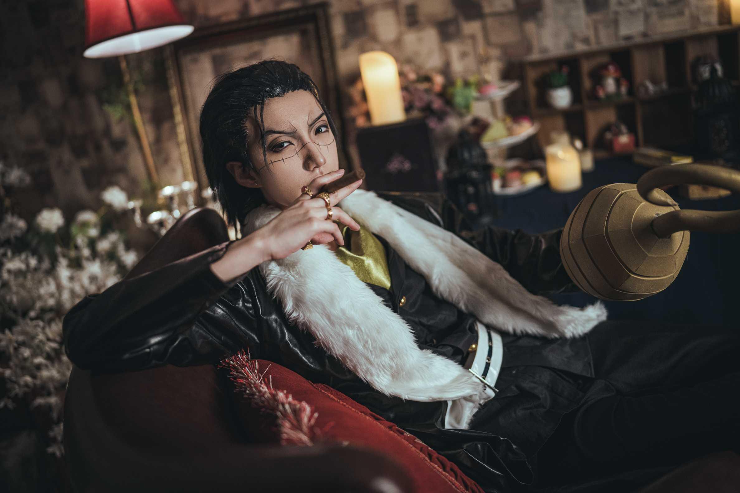 《海贼王》沙·克洛克达尔cosplay