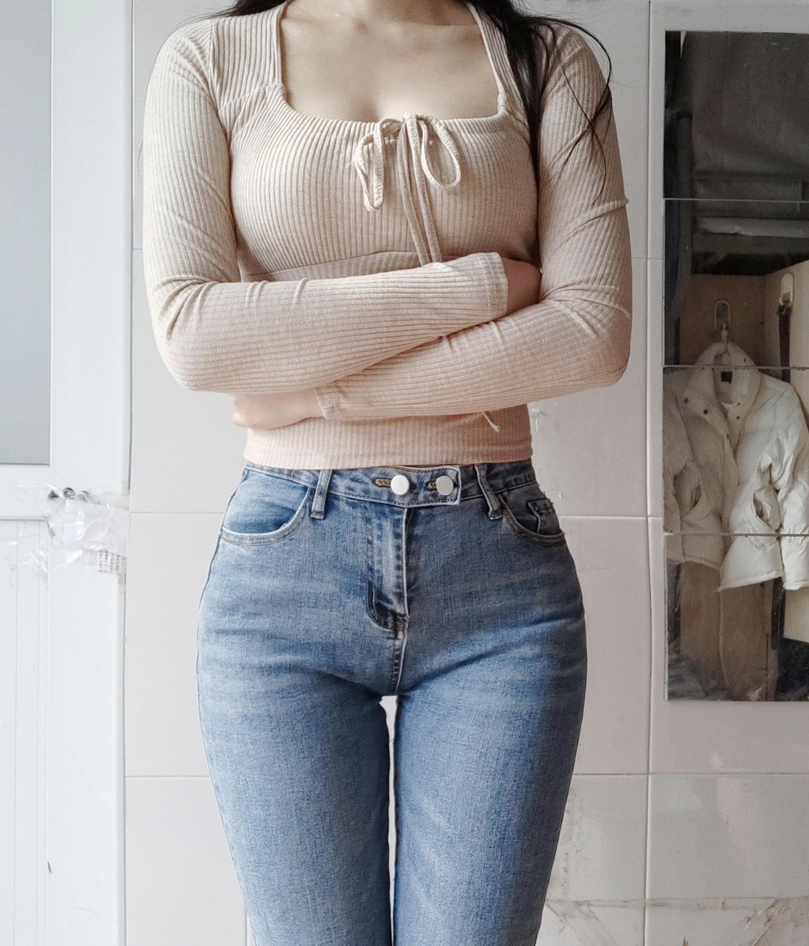 为什么大部分女性喜欢穿紧身牛仔裤?