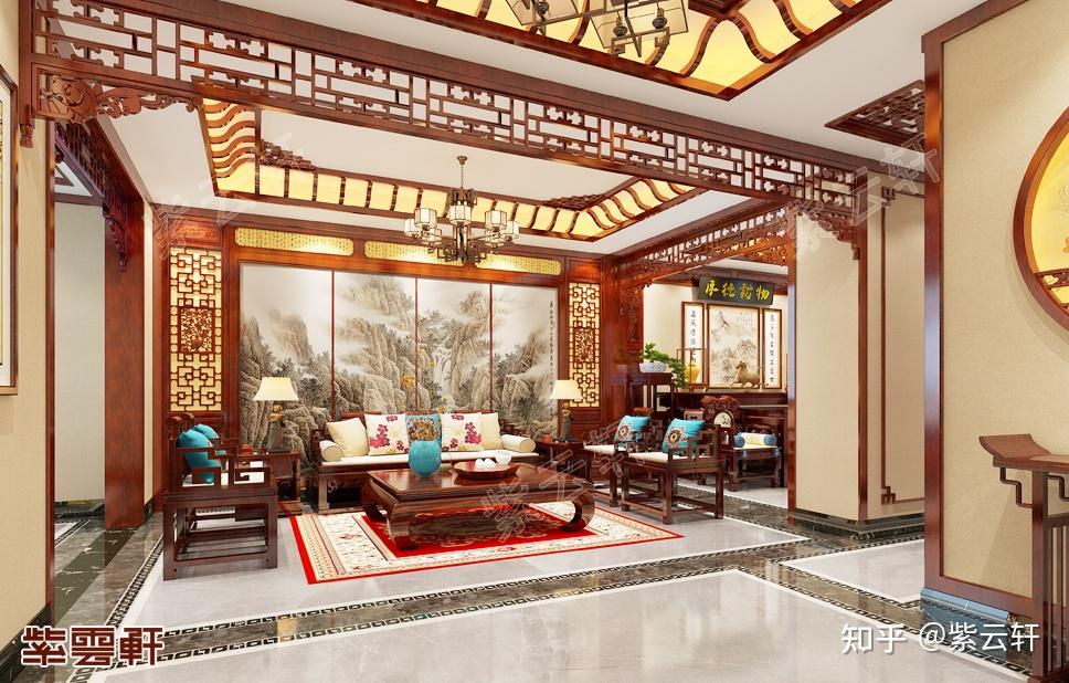 230平米的现代中式装修,用传统文艺和现代的结合,彰显业主品味 - 知乎