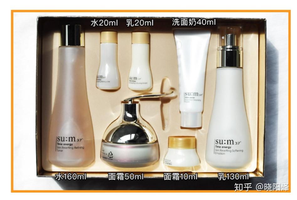 风靡韩国sum37呼吸3款全系列综合套装详解介绍