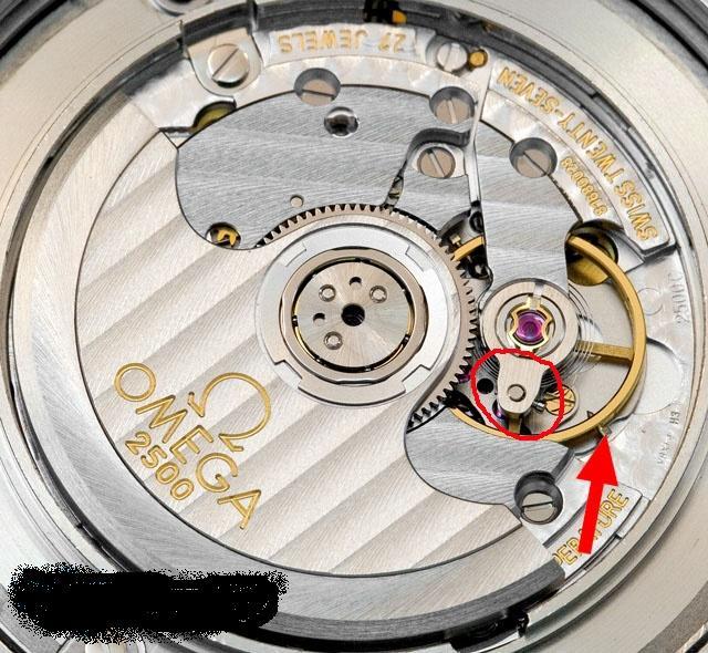 不过如果和你的机芯一样,那你算有块不错的机芯了~~箭头所指示的是颗