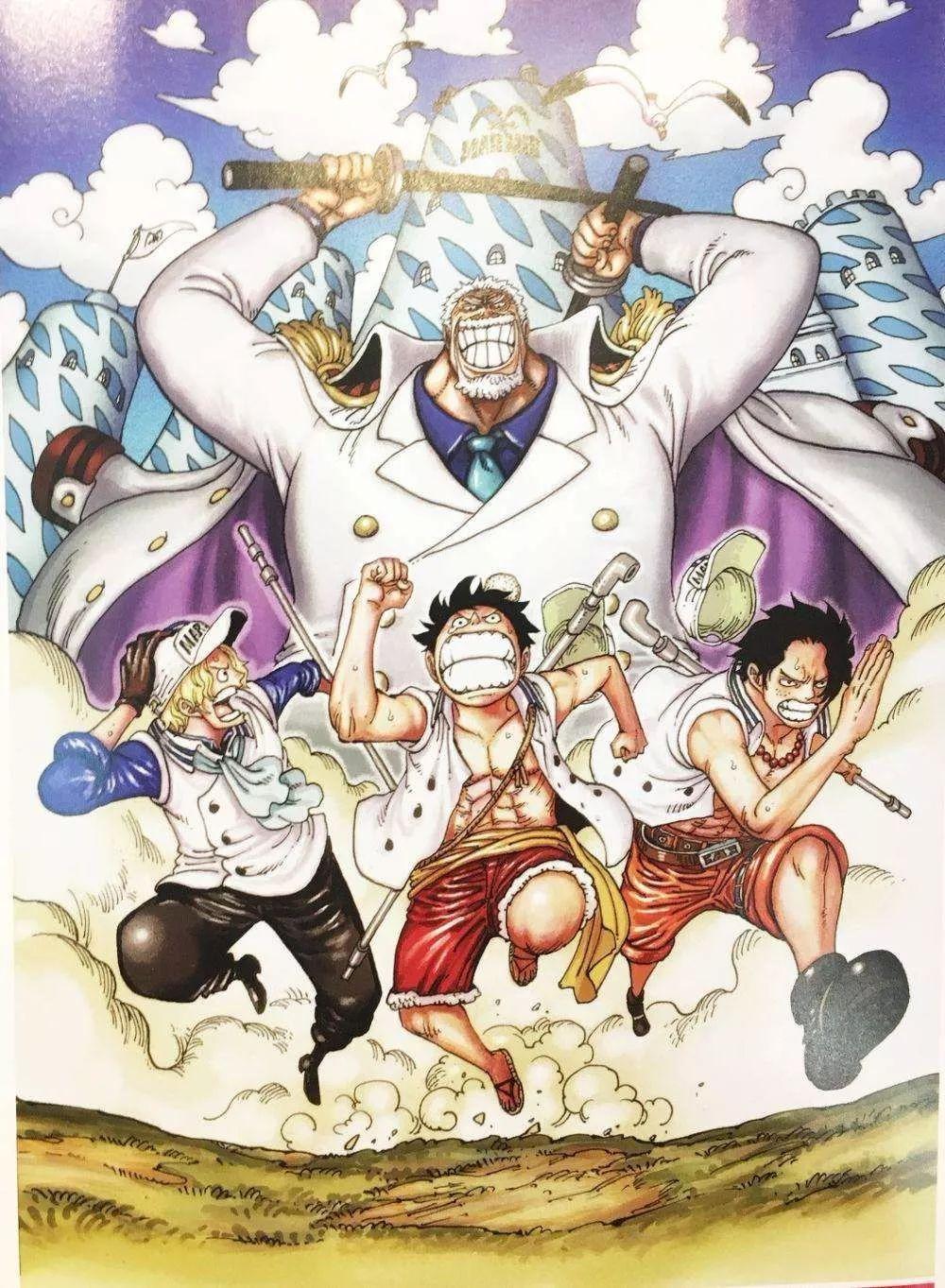 《海贼王》顶上战争如果战国不按住卡普,赤犬能不能打过卡普?