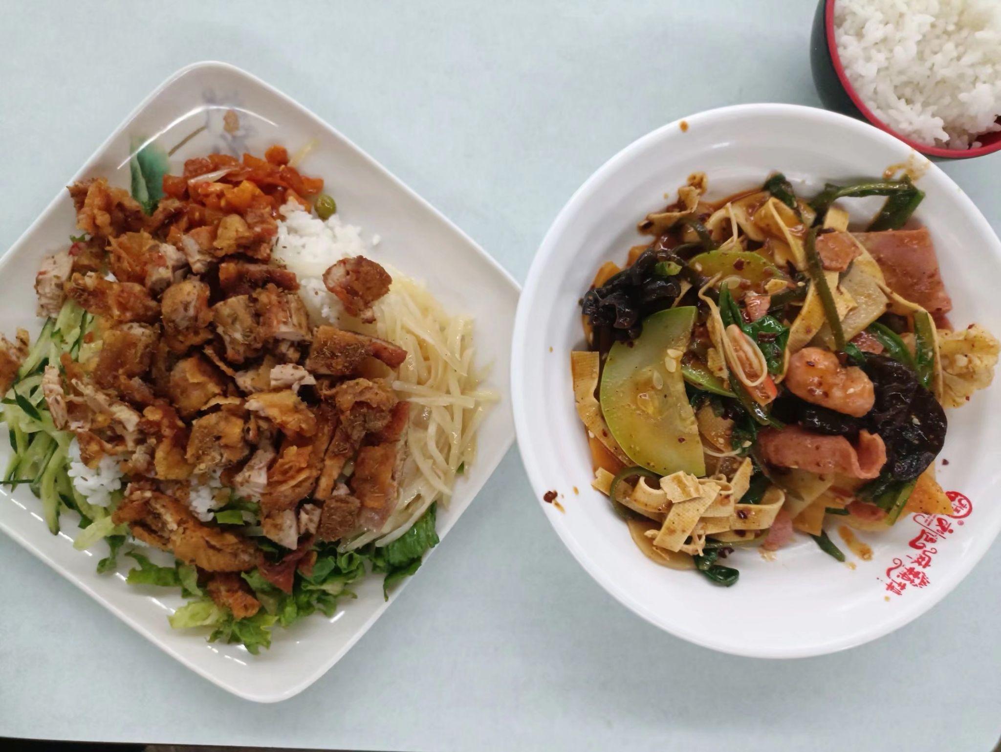 一句话描述陕西师范大学的食堂有多好吃