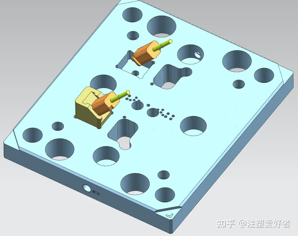 模具设计篇 013后模斜抽滑块模具结构解析 知乎 