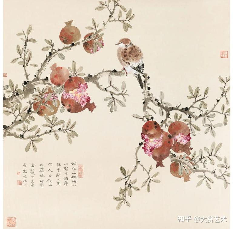 周午生当代没骨画代表画家格调高雅淡逸雅正