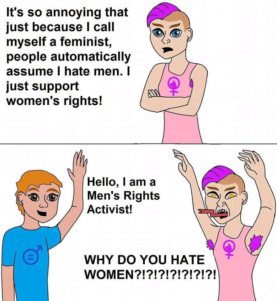 知乎上的女权主义与男权主义都有为何没人说平权主义