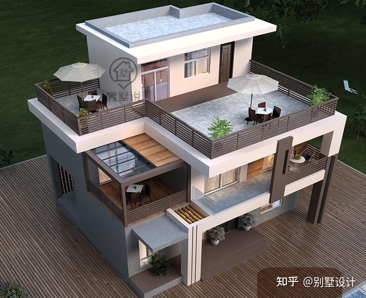 别墅设计年轻人看了都爱的现代风5个卧室还有家庭影院超带感