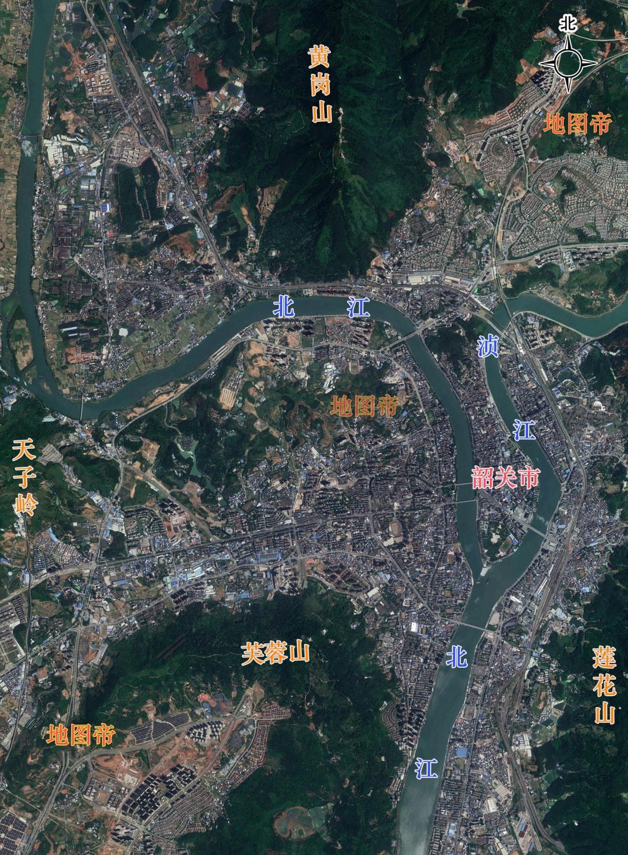 韶关为何称为广东的北大门