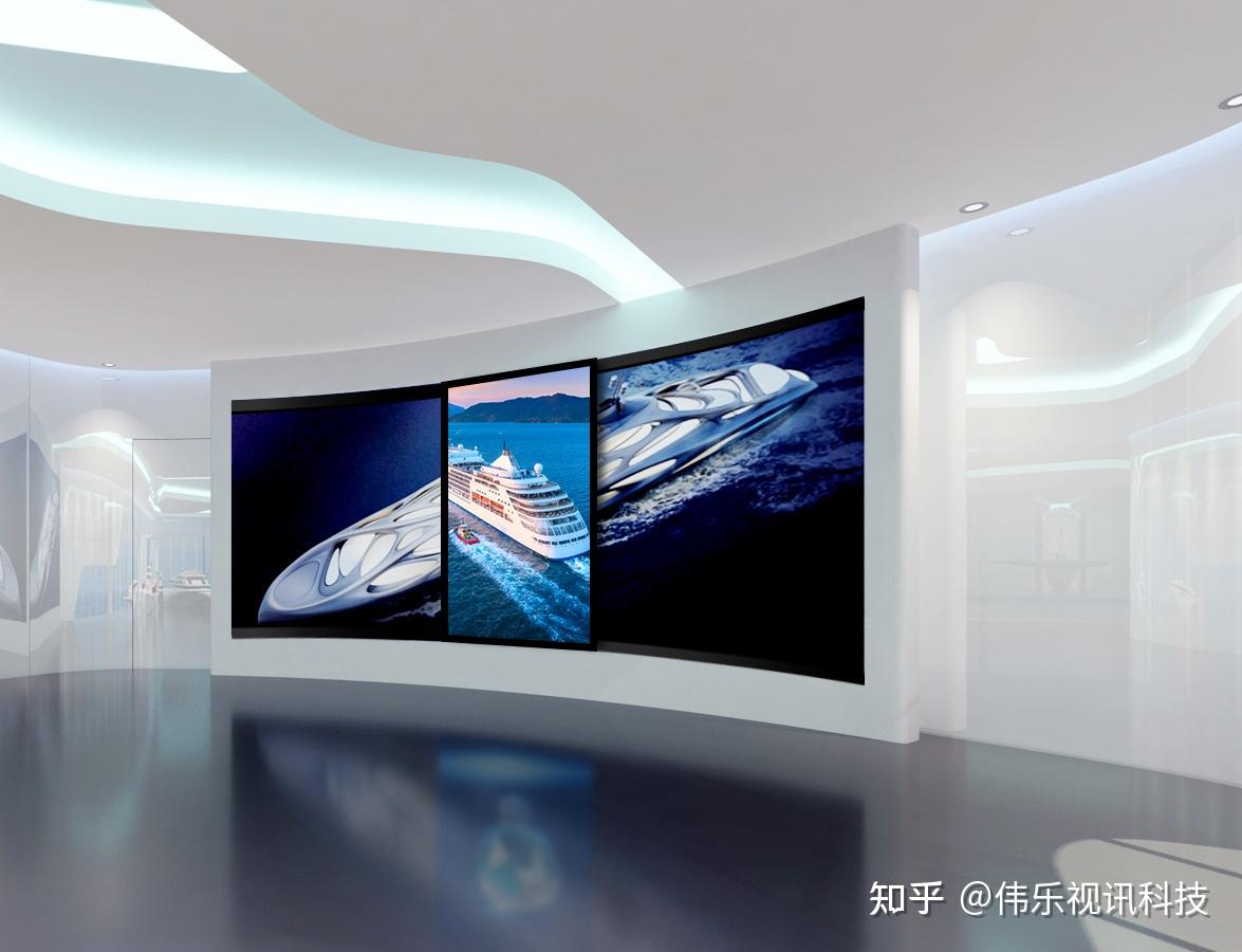 滑轨屏互动装置让展示更具魅力