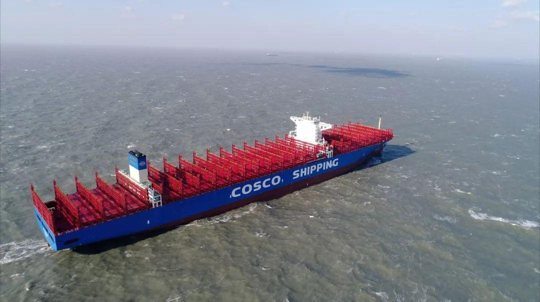 达飞22000teu超大型集装箱船在沪开工建造